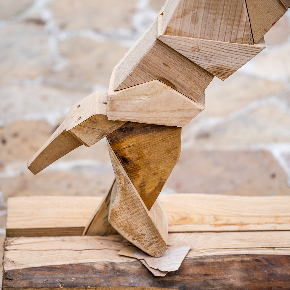 Scultura in Legno Palco Scenico