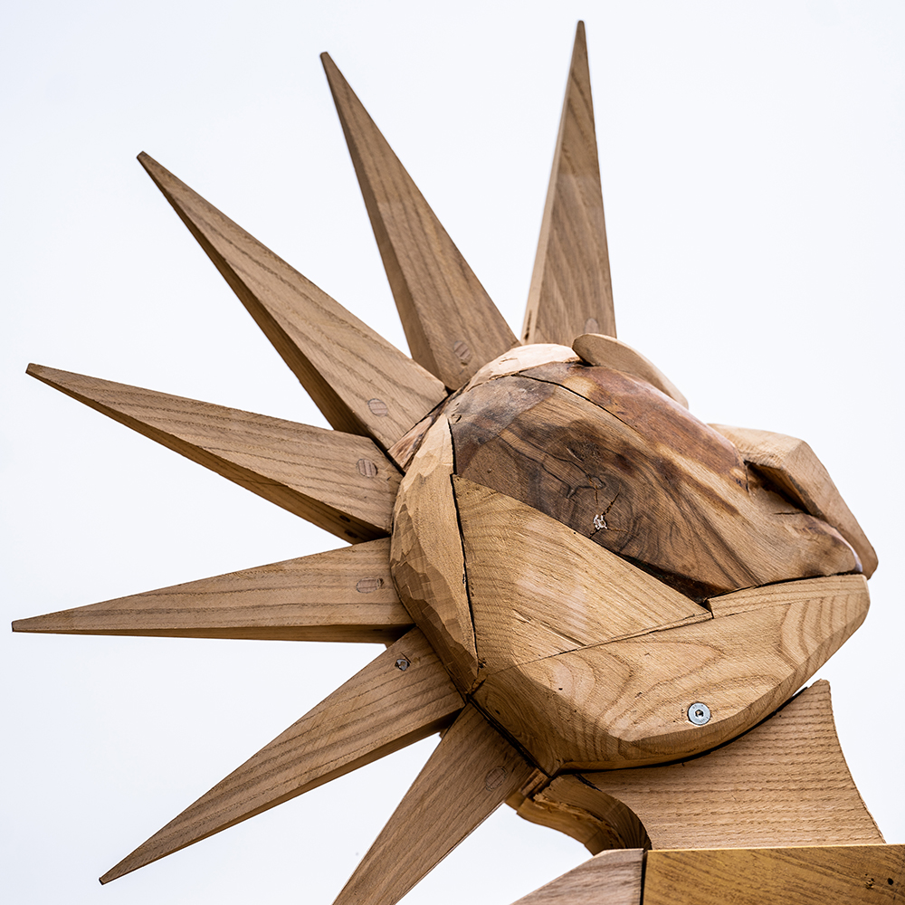 Scultura in Legno Palco Scenico